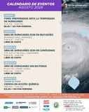 Taquillas de Eventos en Agosto