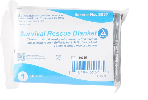 Survival Rescue Blanket- Manta de rescate de emergencia